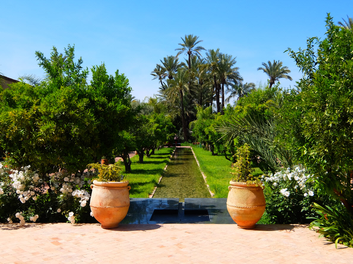 Dans un écrin de jardins