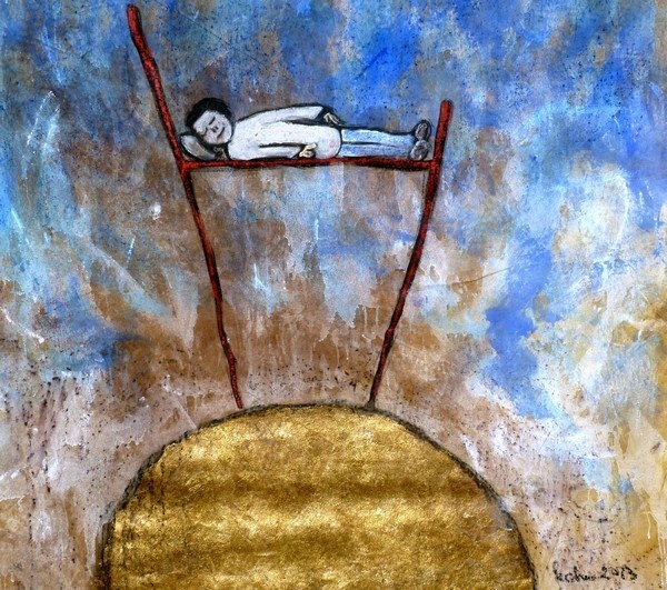 Didier Chenu,Technique mixte sur toile, 2013 Didier Chenu,Technique mixte sur toile, 2013