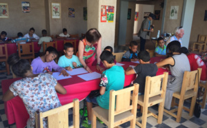 Reprise des ateliers pour enfants au musée de la palmeraie à Marrakech/Saison 2015-2016