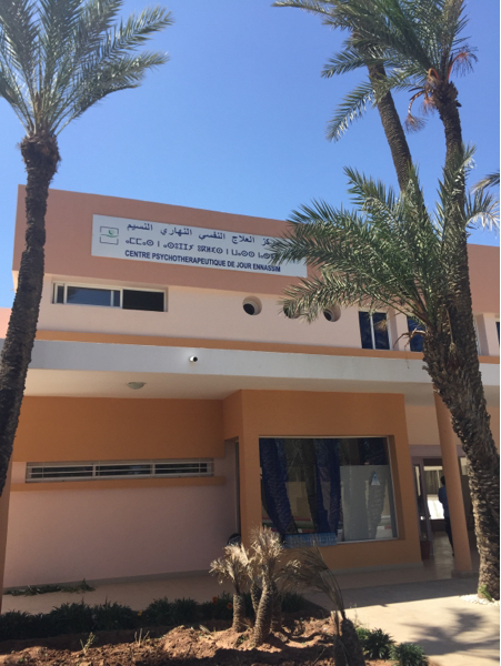 Le centre psychiatrique du jour CPJ d'Ibnou Nafis à Marrakech se dote d'un jardin de partage Le centre psychiatrique du jour CPJ d'Ibnou Nafis à Marrakech se dote d'un jardin de partage
