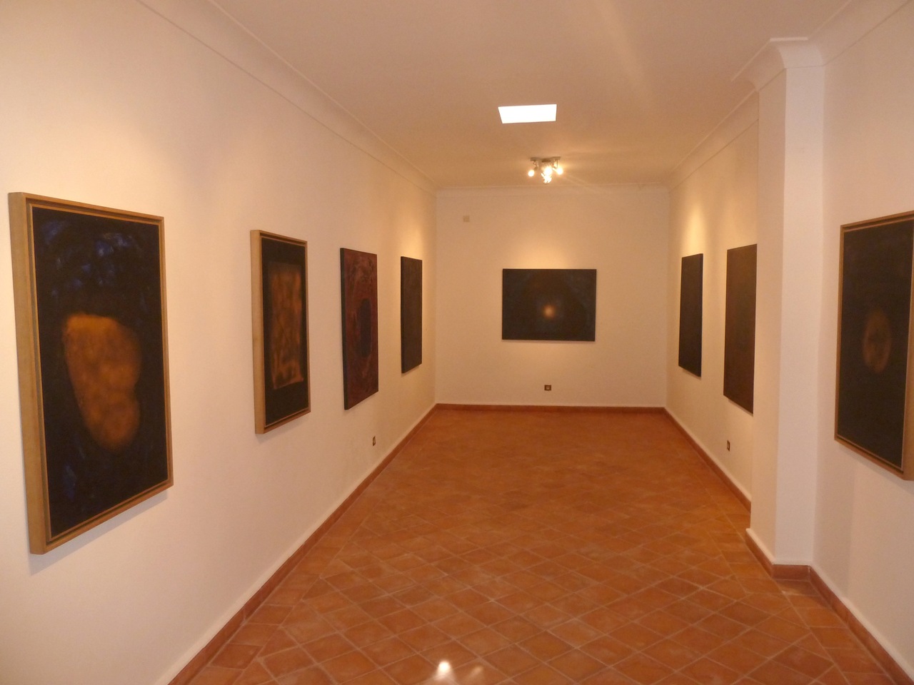 Une vue de l'Exposition d'Omar Bouragba au Musée de la palmeraie Art contemporain 