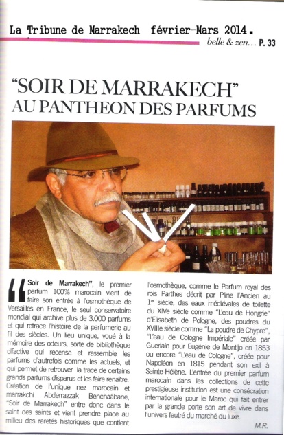 "Soir de Marrakech" au pantheon des parfums