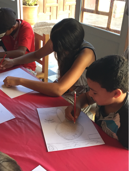 Reprise des ateliers pour enfants au musée de la palmeraie à Marrakech/Saison 2015-2016