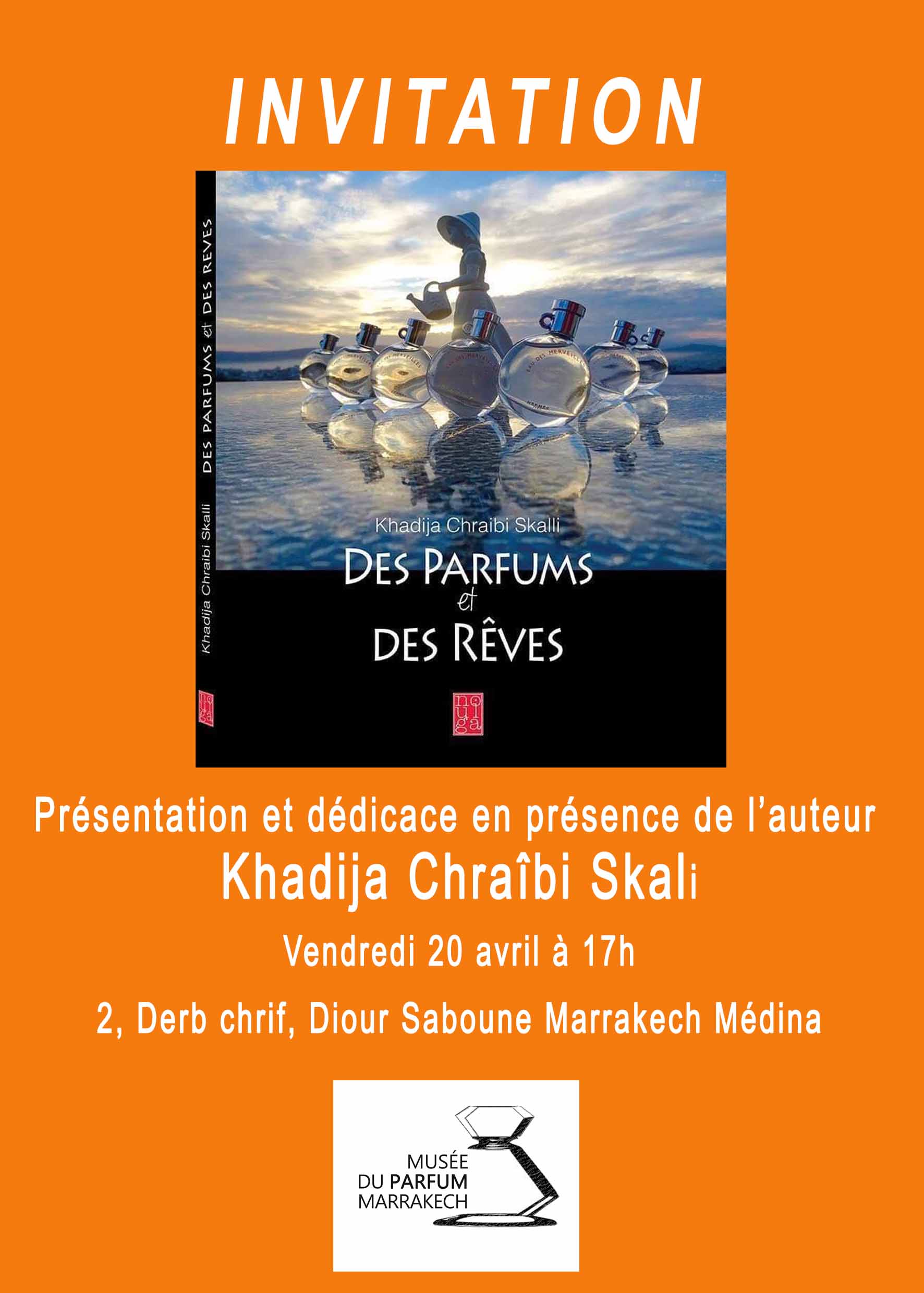 Présentation et dédicace du livre de Khadija Chraibi